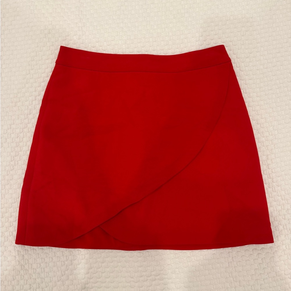 Alice + Olivia Red Skirt